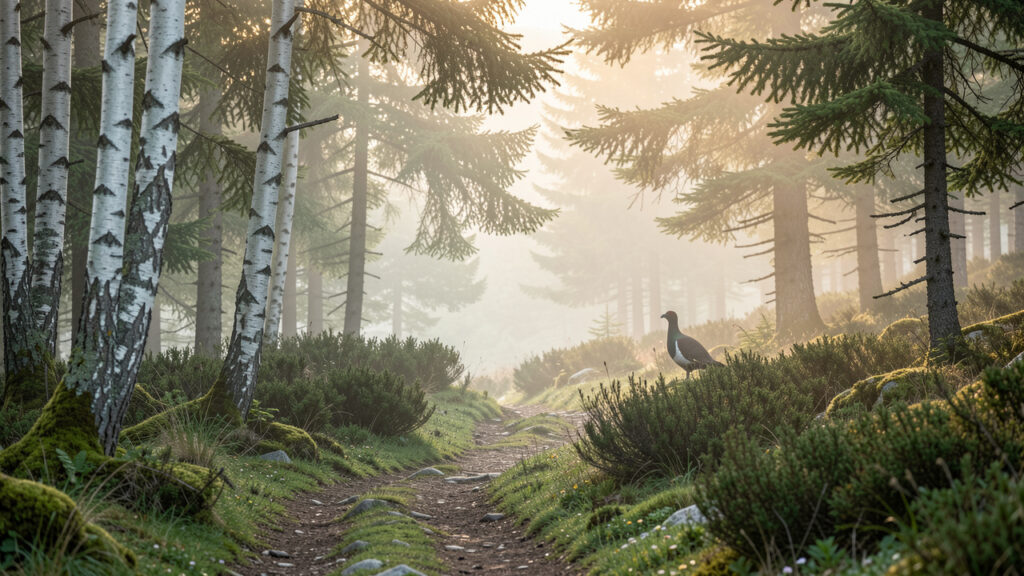 Quels sentiers choisir pour observer le tétras et le lagopède alpin protégés en France ?